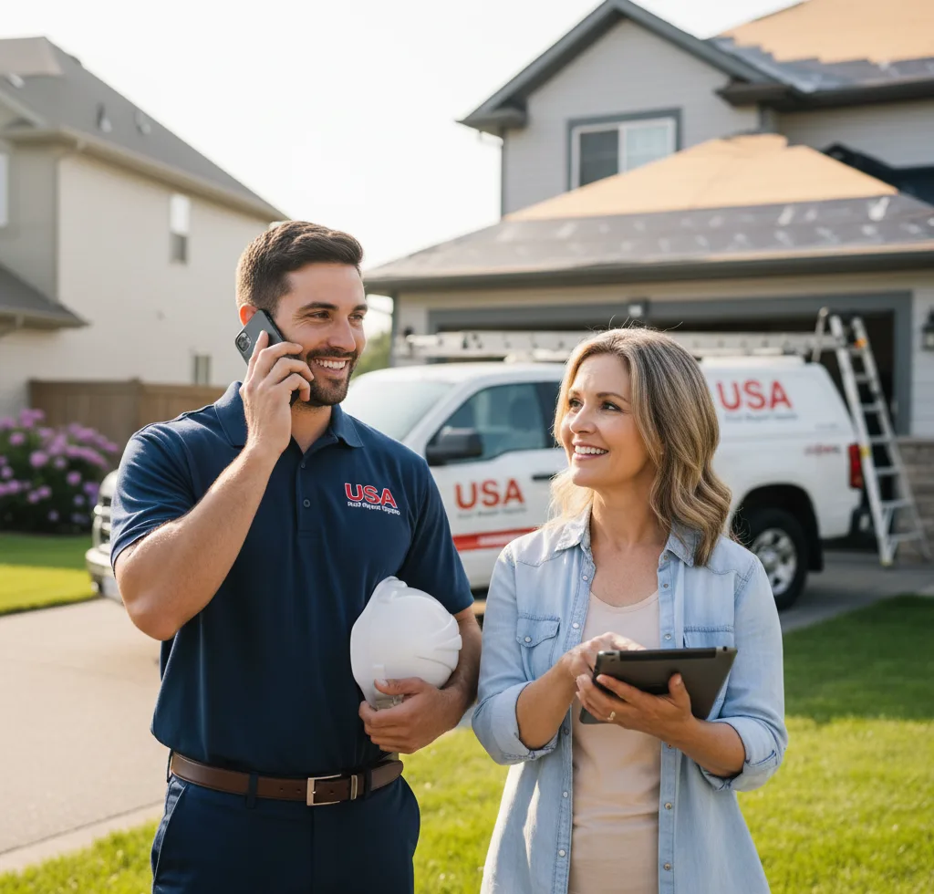 USA Roof Repair Experts customer support in Peterborough